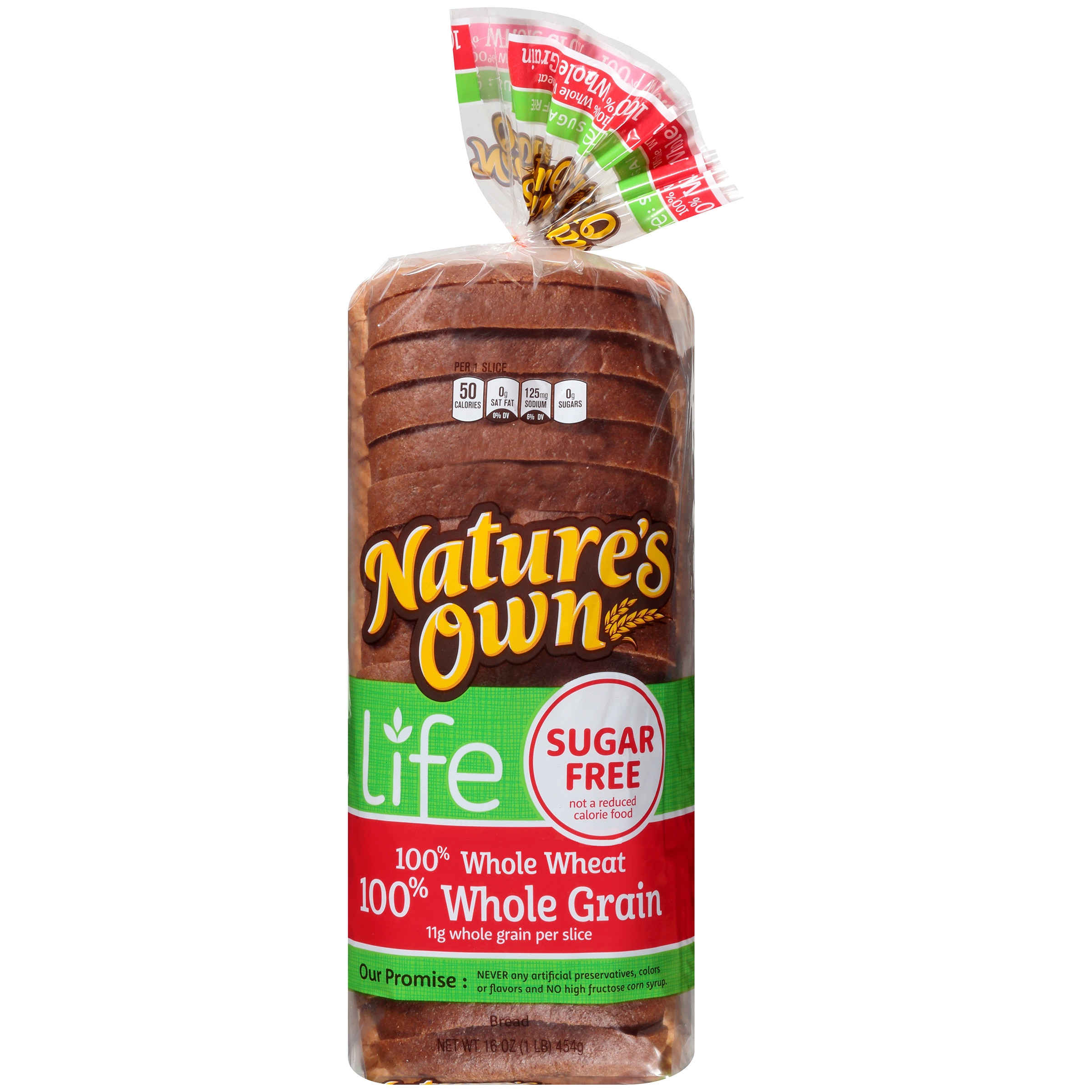 Healthy Life Bread Walmart
 Nature s Own Life Sugar Free Whole Grain Bread 16 oz