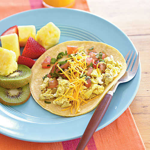 Healthy Light Breakfast
 Quick Breakfast Burritos Grab and Go Quick Breakfast