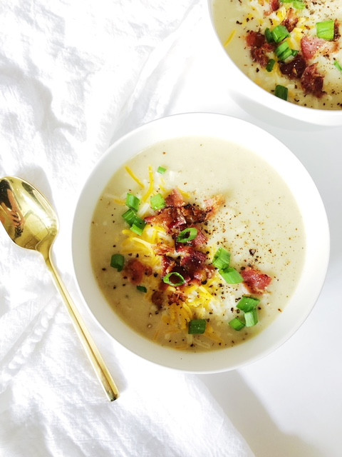 Healthy Loaded Baked Potato Soup
 Healthy Living Blog