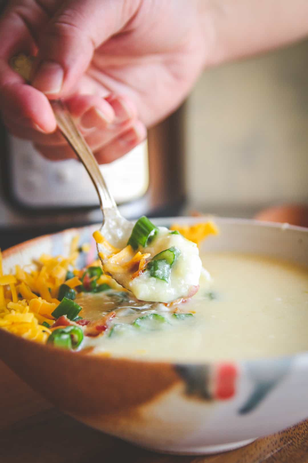 Healthy Loaded Baked Potato Soup
 The Best Healthy Instant Pot Baked Potato Soup Recipe