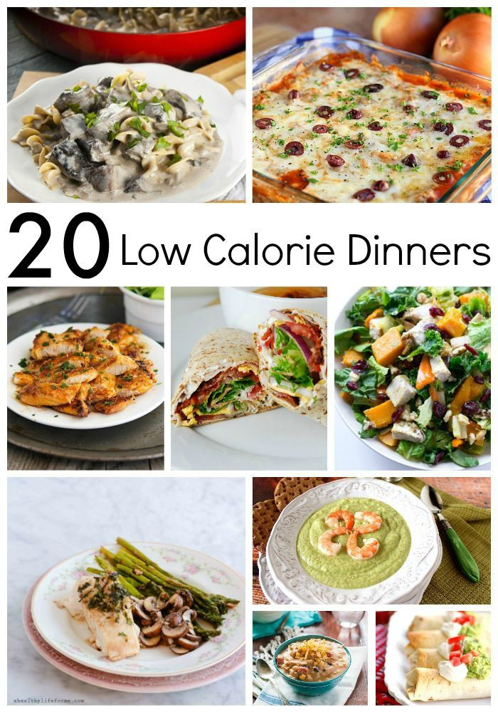 Healthy Low Cal Dinners
 20 Low Calorie Dinners