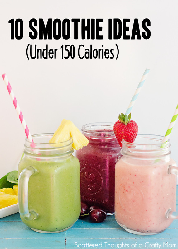Healthy Low Cal Smoothies
 10 Smoothie Ideas under 150 calories