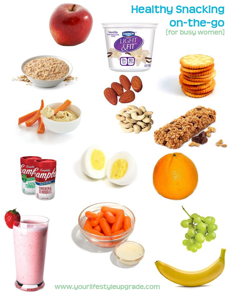 Healthy Low Cal Snacks
 Here are some quick low calorie snacks for on the go and