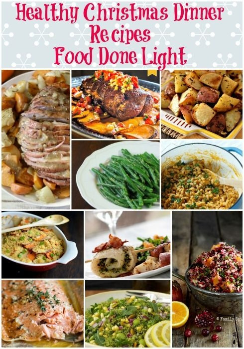 Healthy Low Calorie Dinners
 Healthy Christmas Dinner Recipes Low Calorie Low Fat Pin