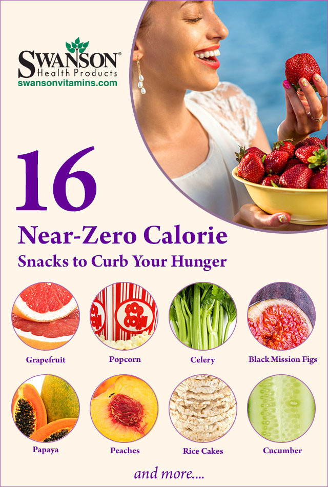 Healthy Low Calorie Snacks
 16 Near Zero Calorie Snacks = Best Low Calorie Snacks