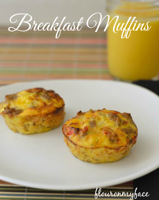 Healthy Low Carb Breakfast Ideas
 Breakfast Muffins Flour My Face