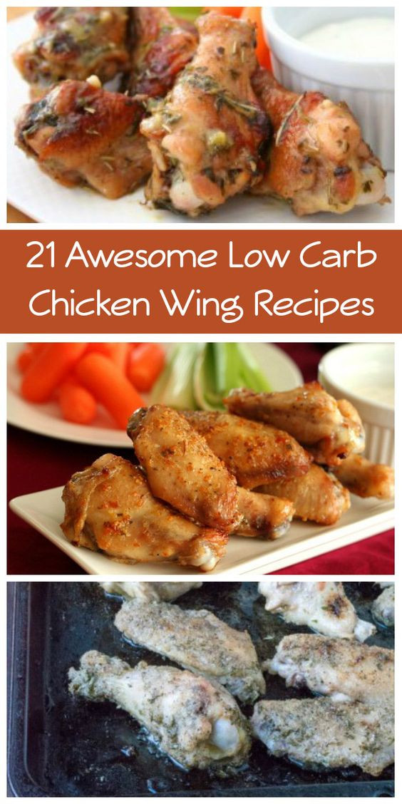Healthy Low Carb Chicken Recipes
 21 Awesome Low Carb Chicken Wing Recipes