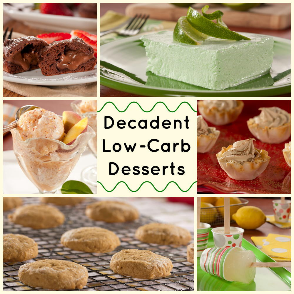 Healthy Low Carb Desserts
 Decadent Low Carb Desserts