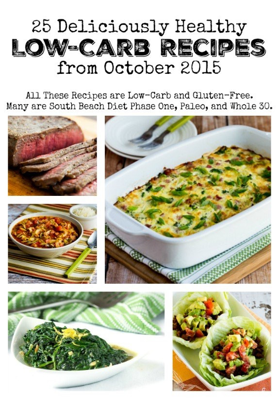 Healthy Low Carb Recipes
 25 Deliciously Healthy Low Carb Recipes from October