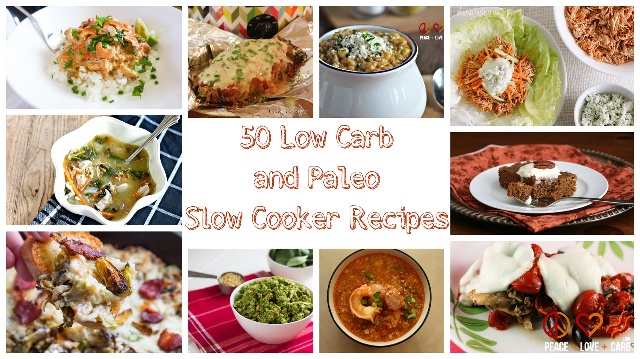 Healthy Low Carb Slow Cooker Recipes
 50 Low Carb and Paleo Slow Cooker Recipes