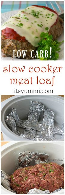 Healthy Low Carb Slow Cooker Recipes
 Low Carb Meatloaf Recipe for Slow Cooker includes a