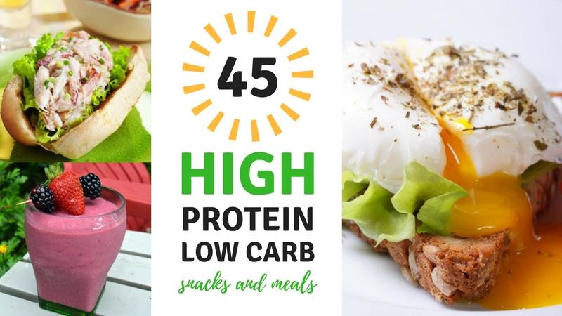 Healthy Low Carb Snacks
 45 High Protein Low Carb Snacks and Meals Best Weight