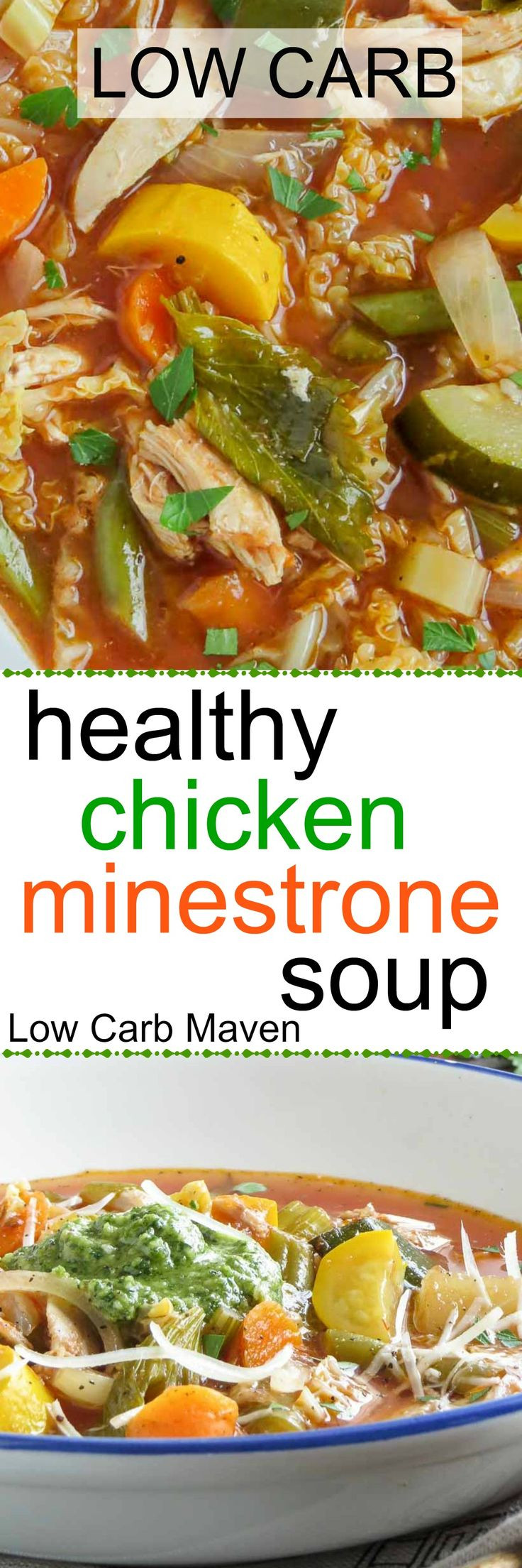 Healthy Low Carb Soups
 This healthy low carb minestrone soup makes a great low