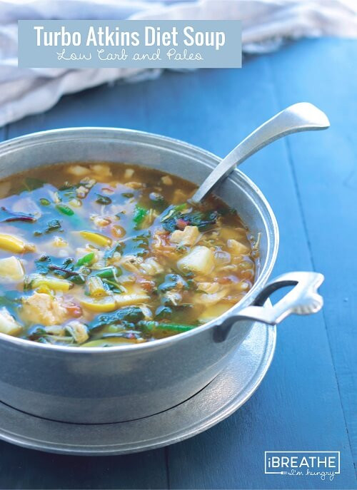 Healthy Low Carb Soups
 Turbo Atkins Diet Soup Low Carb & Paleo