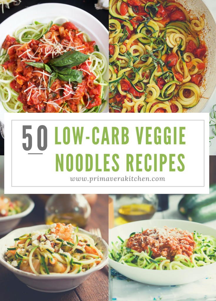 Healthy Low Carb Vegetarian Recipes
 50 Low Carb Veggie Noodle Recipes Primavera Kitchen