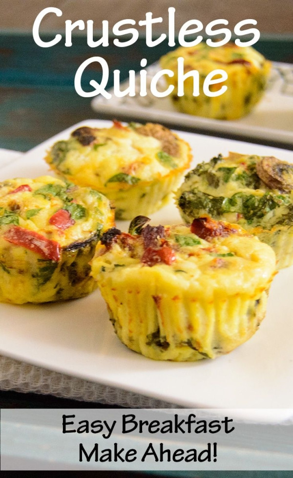 Healthy Low Cholesterol Breakfast
 Healthy Easy Crustless Quiche low fat high protein