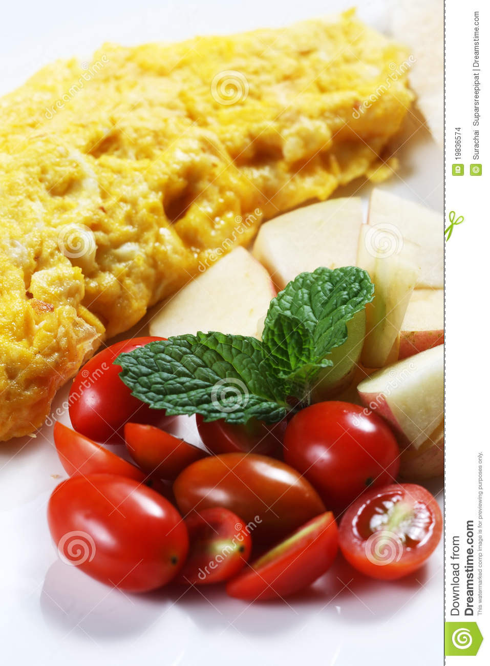 Healthy Low Cholesterol Breakfast
 Healthy Low fat Breakfast 01 Stock Image