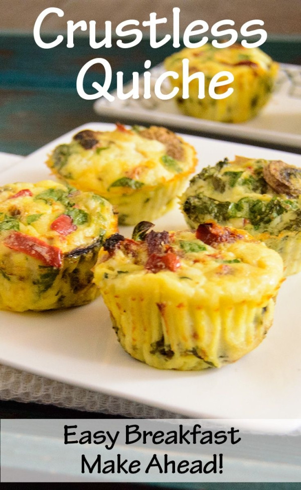 Healthy Low Fat Breakfast
 Healthy Easy Crustless Quiche low fat high protein