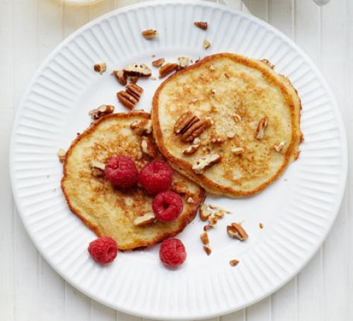 Healthy Low Fat Breakfast
 Banana pancakes recipe