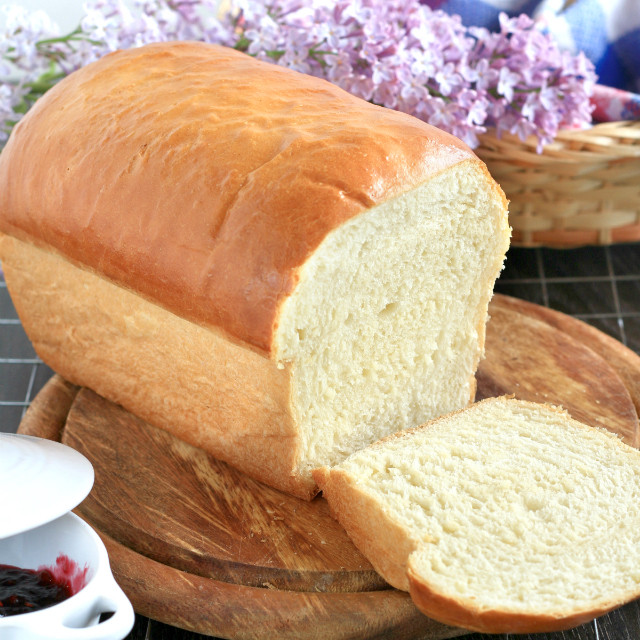 Healthy Low Sodium Homemade White Bread
 White Bread Recipe
