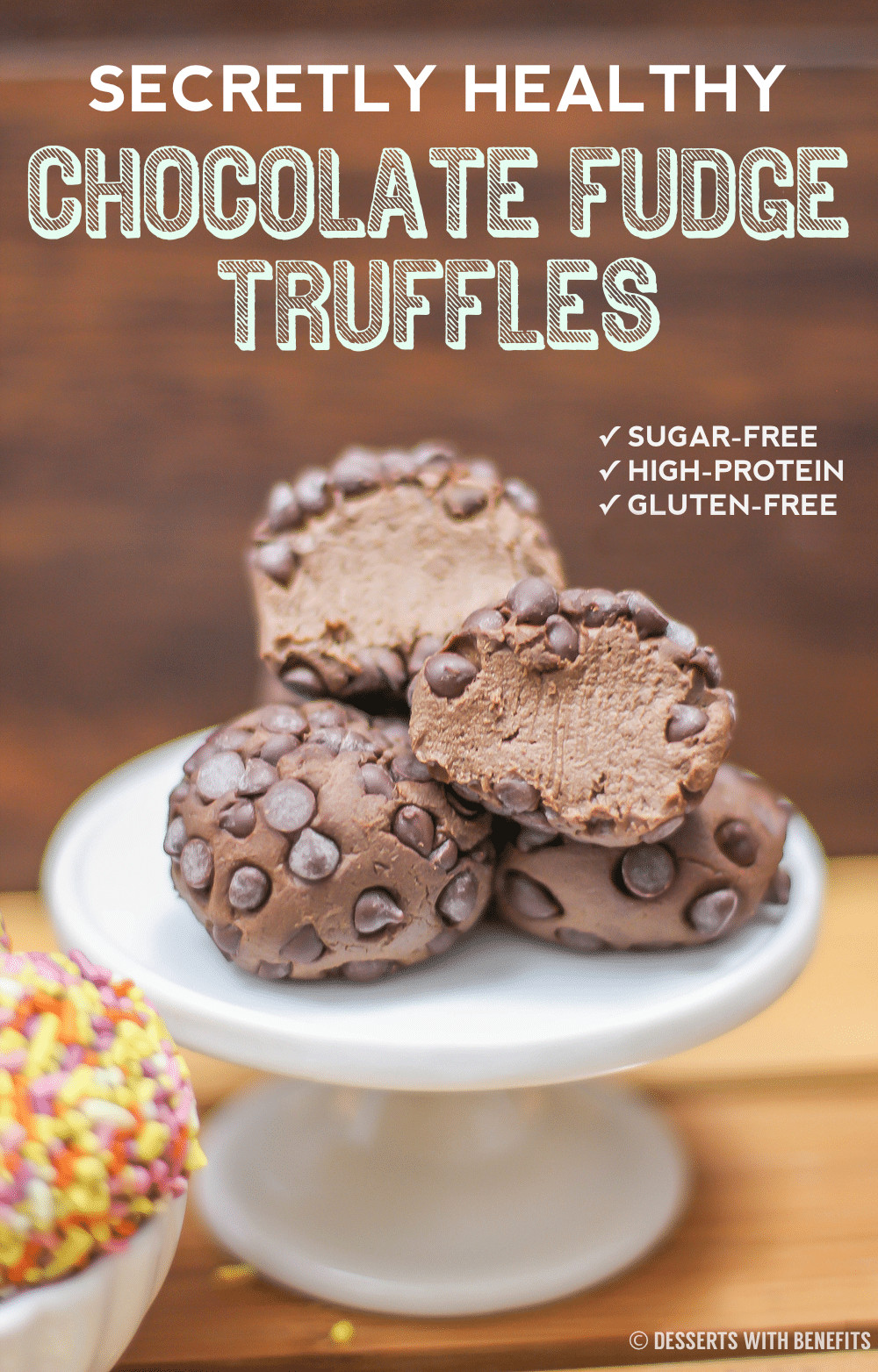Healthy Low Sugar Desserts
 Healthy Chocolate Fudge Truffles Recipe