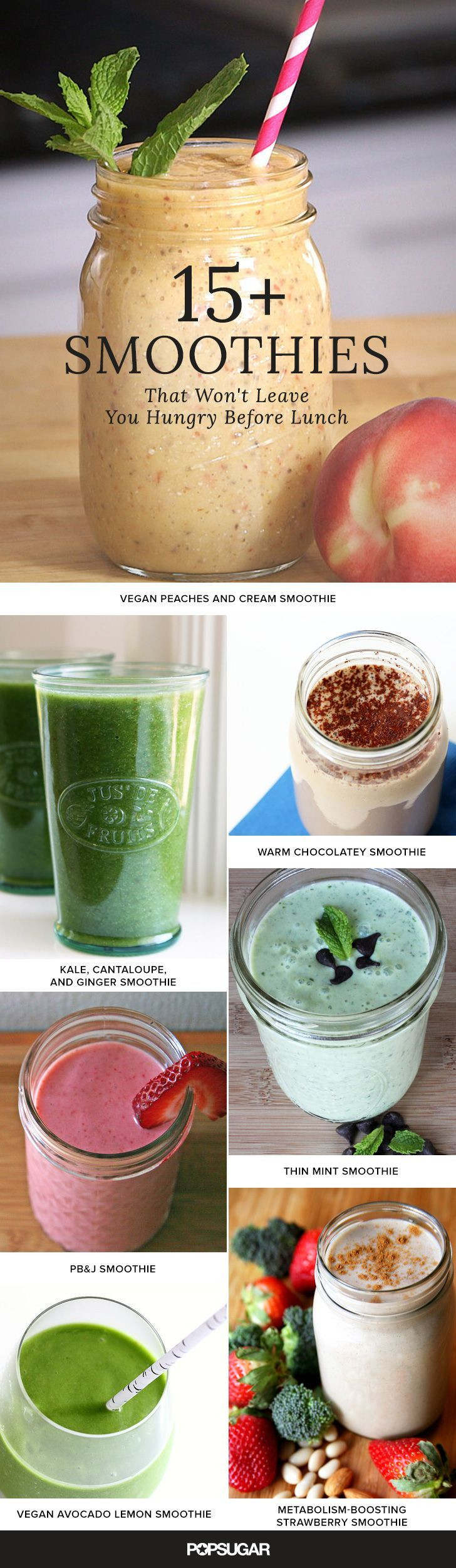 Healthy Lunch Smoothies
 Best 25 Meal replacement smoothies ideas on Pinterest