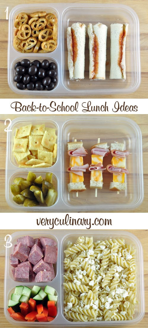 Healthy Lunch Snacks For Kids
 Back to School Lunch Ideas
