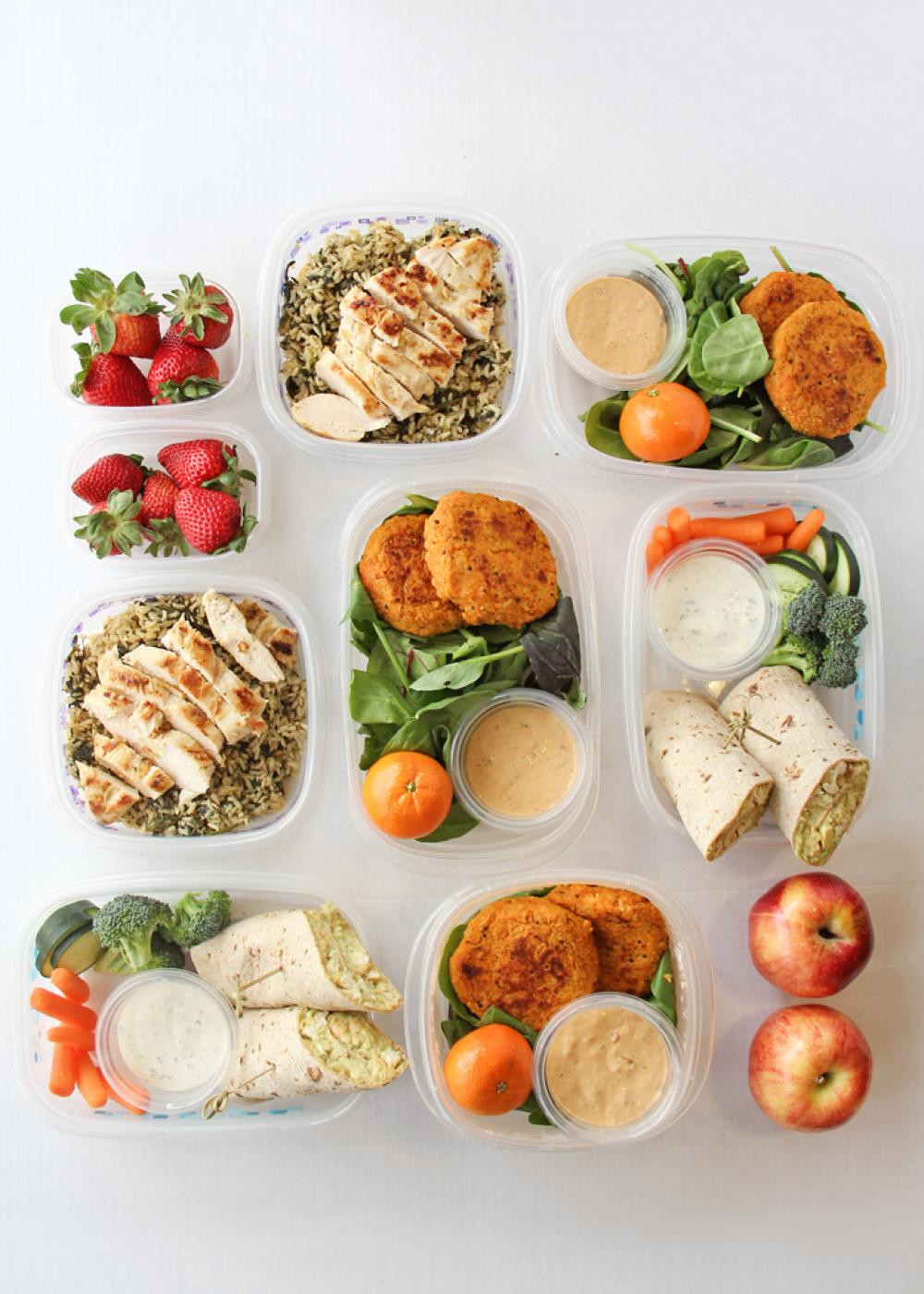 Healthy Lunches And Dinners
 Recipes to Prepare Seven Healthy Lunches For The Week