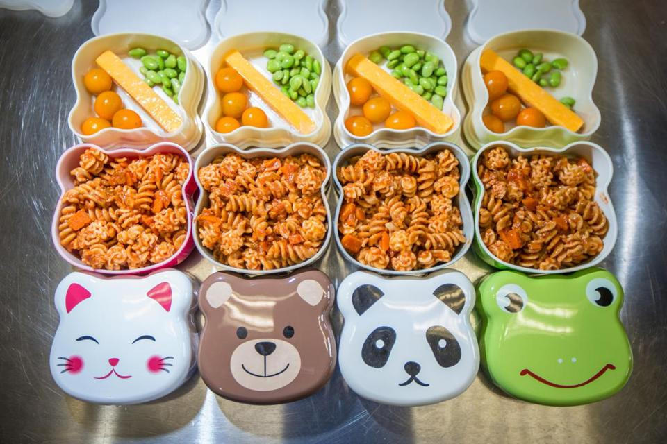 Healthy Lunches For Preschoolers
 School lunch deliveries in animal themed bento boxes The