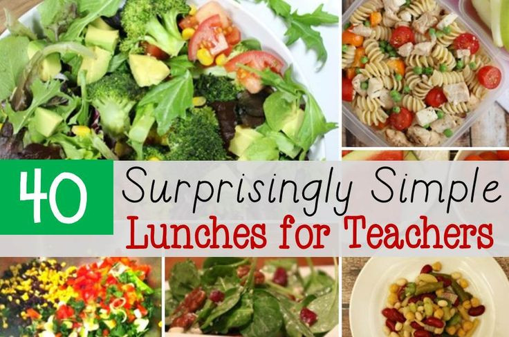 Healthy Lunches For Teachers
 17 Best ideas about Teacher Lunches on Pinterest