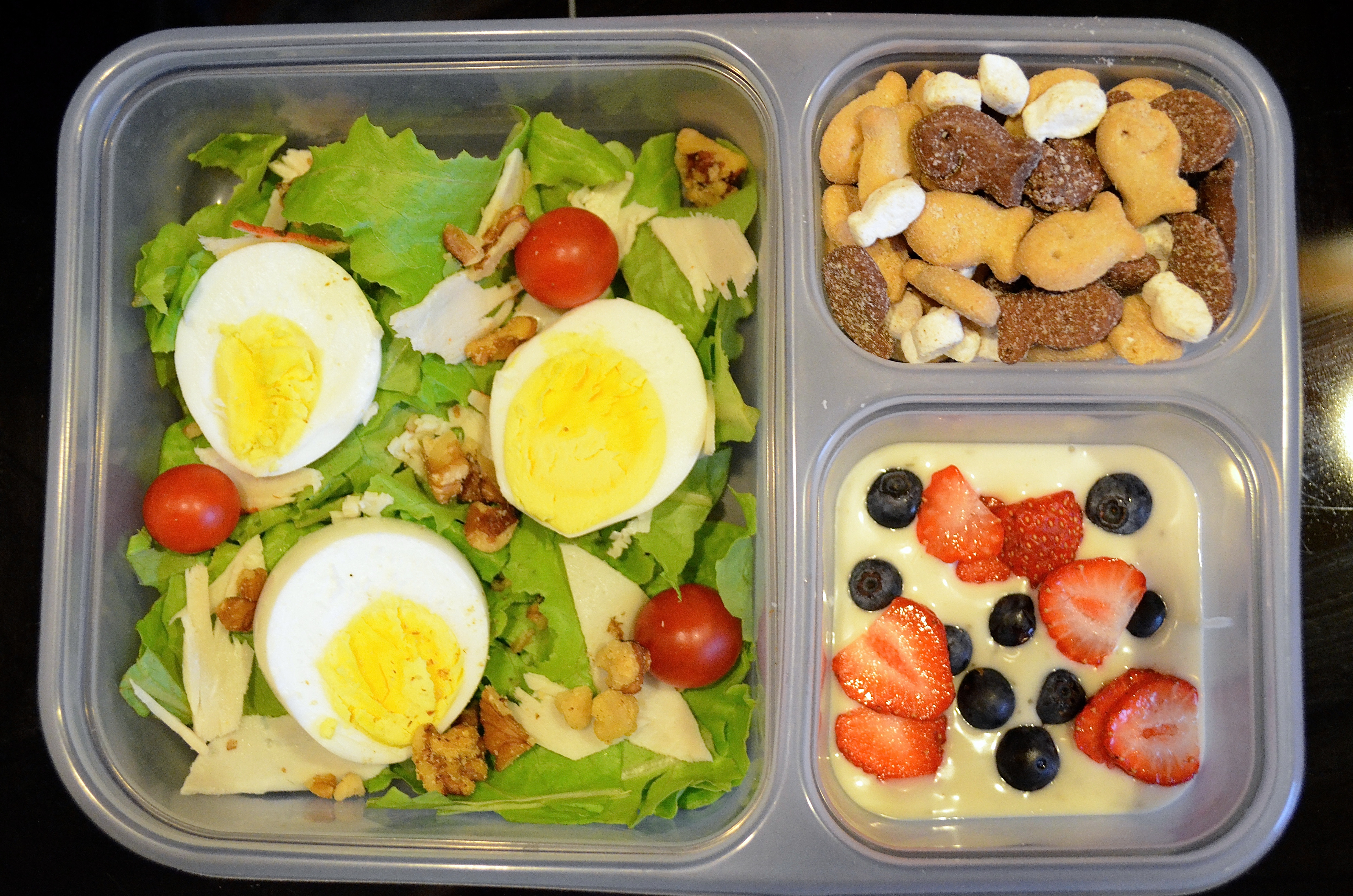 Healthy Lunches For Teachers
 Healthy Salad Bento Box Back to School Lunch Idea