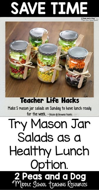 Healthy Lunches For Teachers
 82 best Teacher Life Hacks images on Pinterest