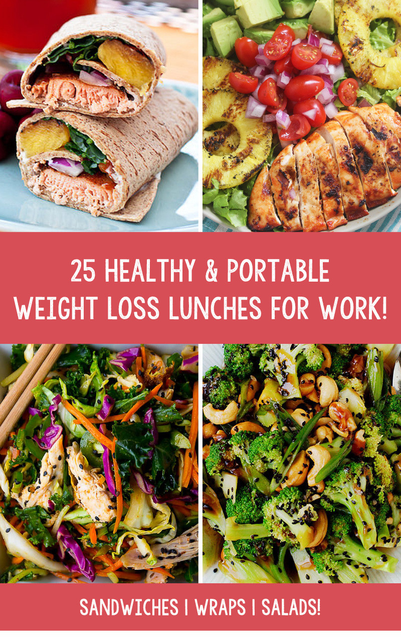 Healthy Lunches For Weight Loss
 25 Healthy & Portable Weight Loss Lunches For Work