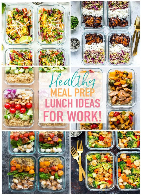 Healthy Lunches For Work
 20 Easy Healthy Meal Prep Lunch Ideas for Work The Girl
