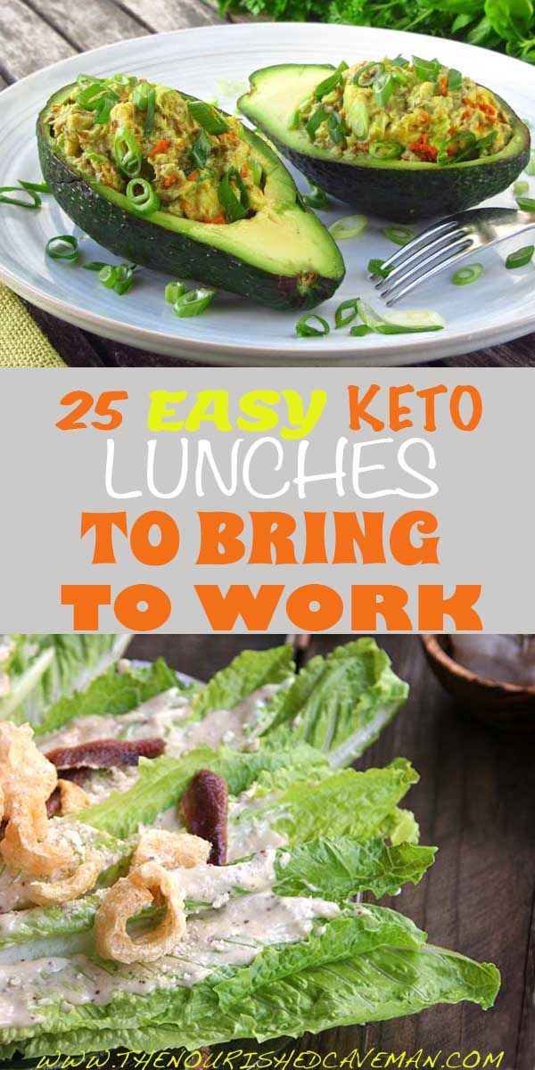 Healthy Lunches To Bring To Work
 25 Easy Keto Lunches To Bring To Work