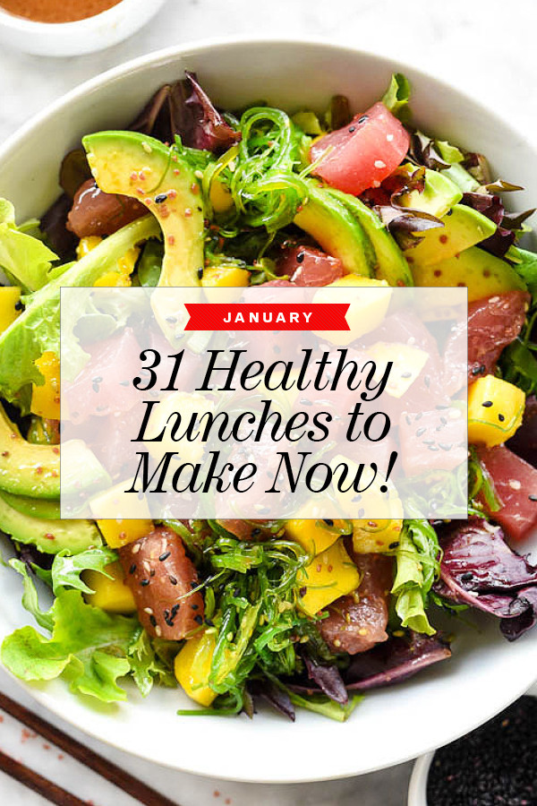 Healthy Lunches To Make
 31 Healthy Lunches to Make in January