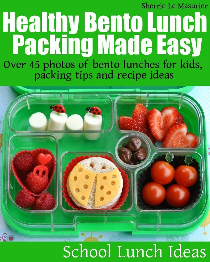 Healthy Lunches To Pack
 39 best images about School sack lunch ideas on Pinterest