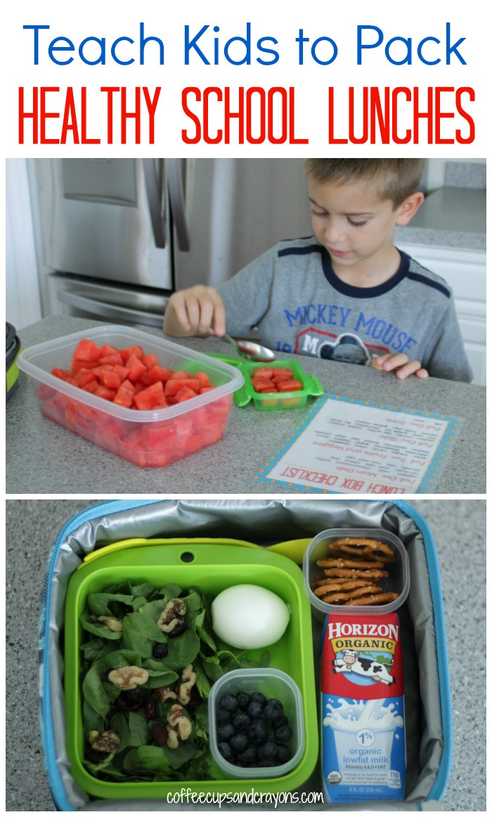 Healthy Lunches To Pack
 Teach Kids to Pack Healthy School Lunches