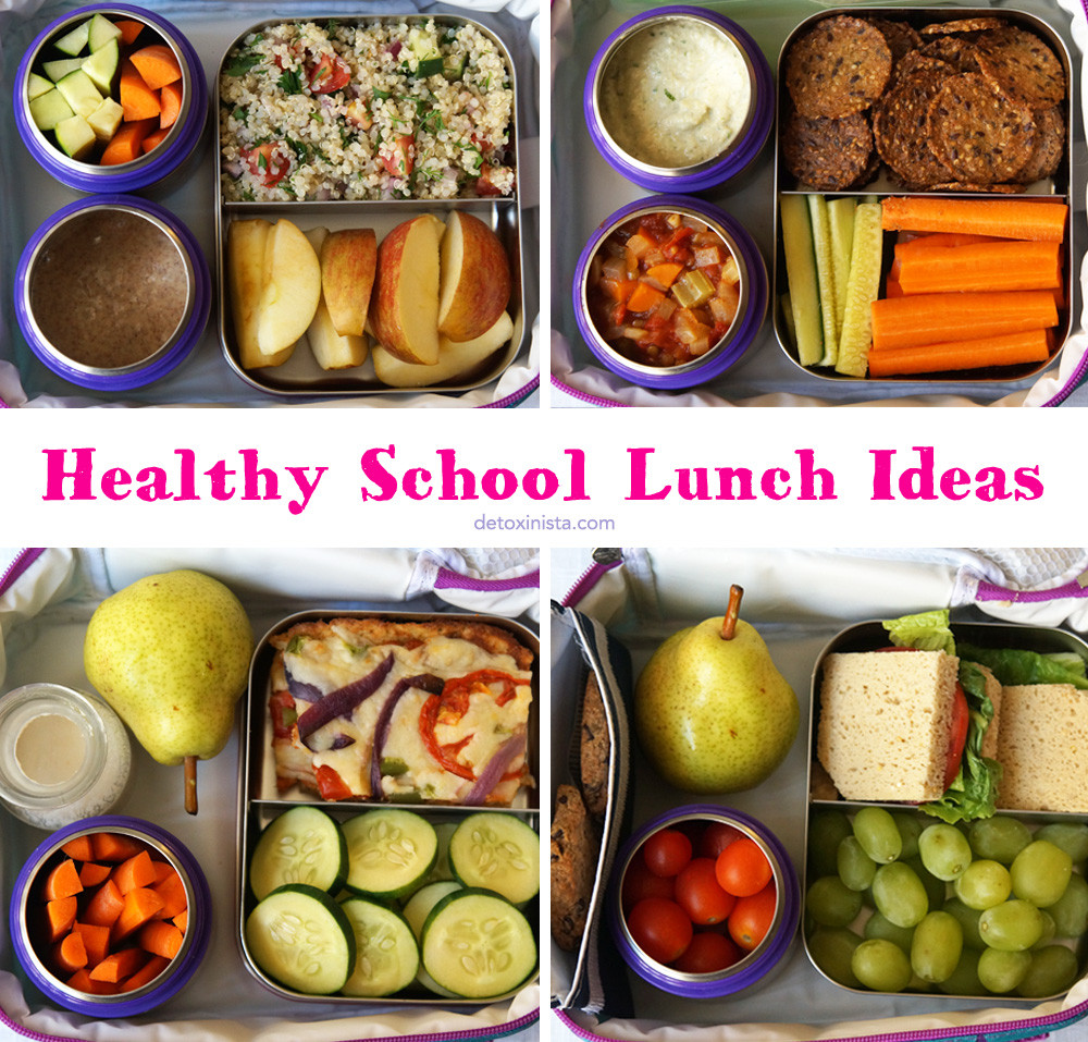 Healthy Lunches To Pack For School
 Healthy School Lunch Ideas