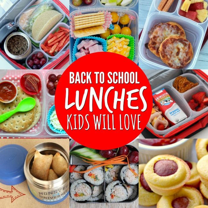 Healthy Lunches To Take To School
 Back to School Lunch Ideas for Kids 20 Easy Ideass