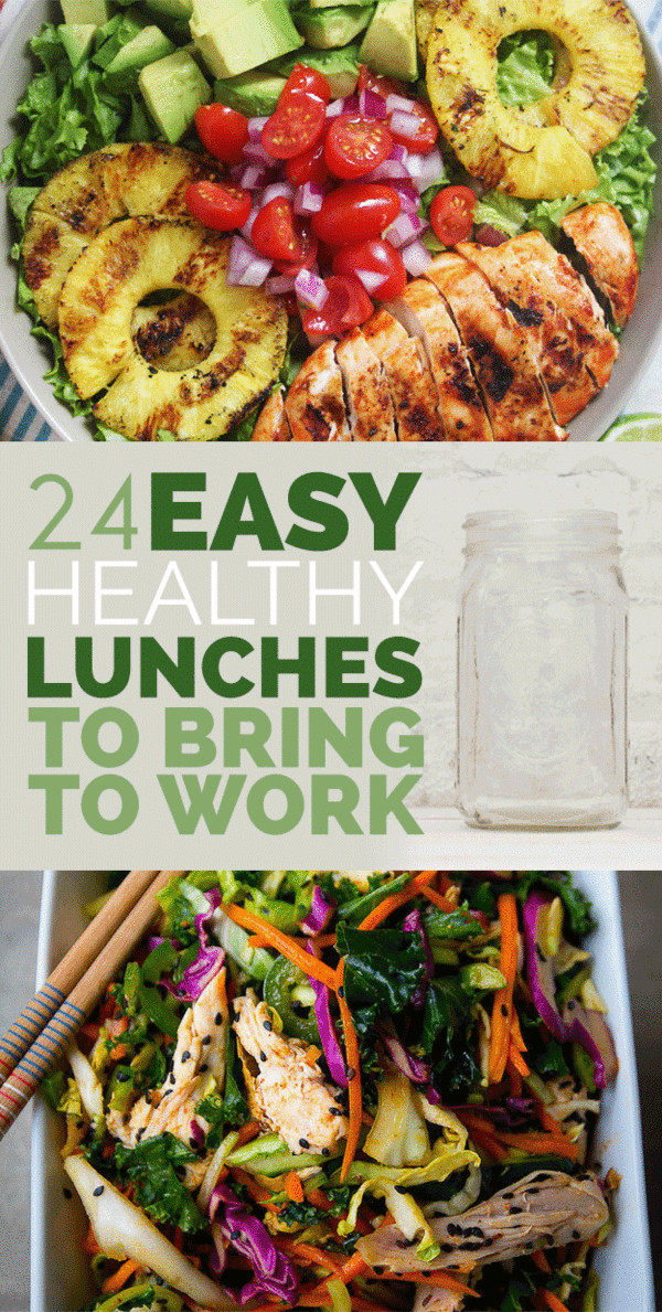 Healthy Lunches To Take To Work
 24 Easy Yet Healthy Lunch Treats To Bring To Work This Year