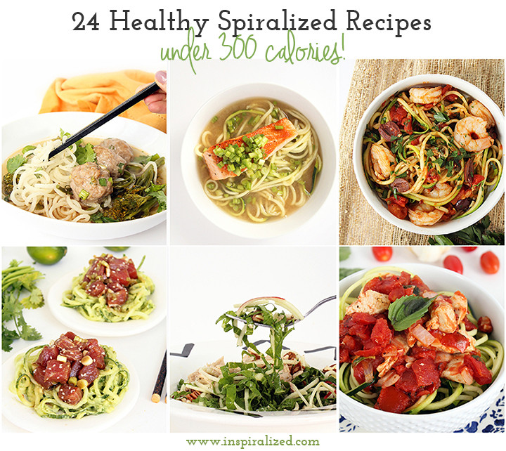 Healthy Lunches Under 300 Calories
 24 Healthy Spiralized Recipes under 300 Calories Tips