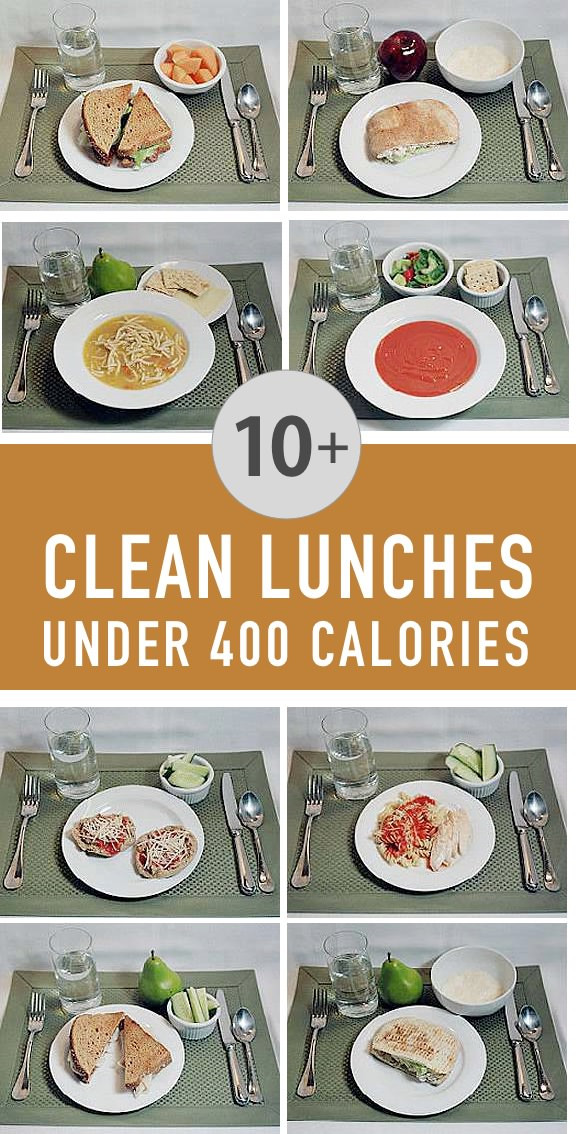 Healthy Lunches Under 400 Calories
 10 Lunches for Under 400 Calories