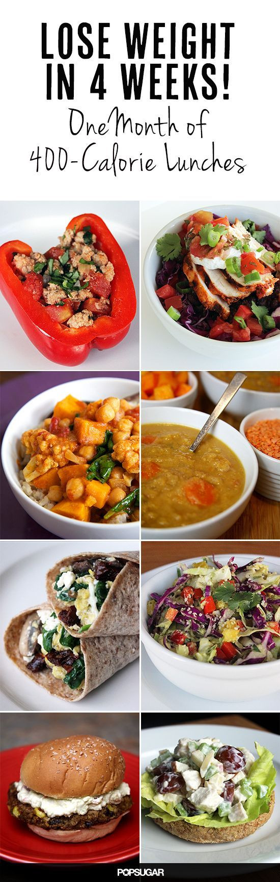 Healthy Lunches Under 400 Calories
 Stay Healthy Eat Clean 1 Month of 400 Calorie Lunches