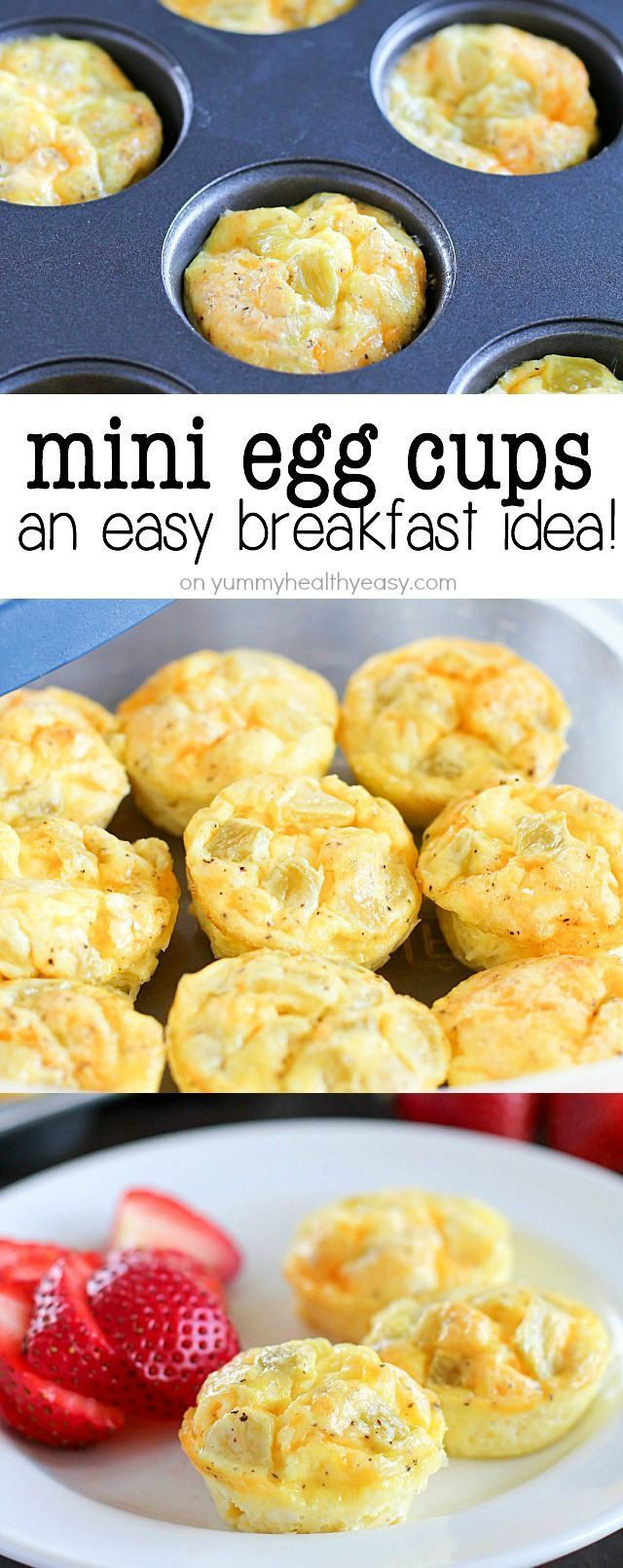 Healthy Make Ahead Breakfast Recipes
 Extremely simple and delicious healthy mini egg cups A