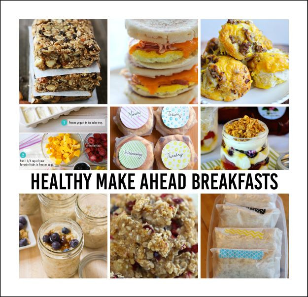 Healthy Make Ahead Breakfast Recipes
 103 best images about breakfast on Pinterest