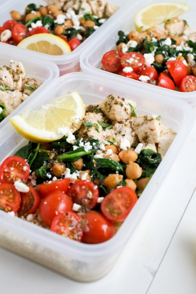 Healthy Make Ahead Lunches
 Make Ahead Lunch Bowls Greek Chicken & Veggies