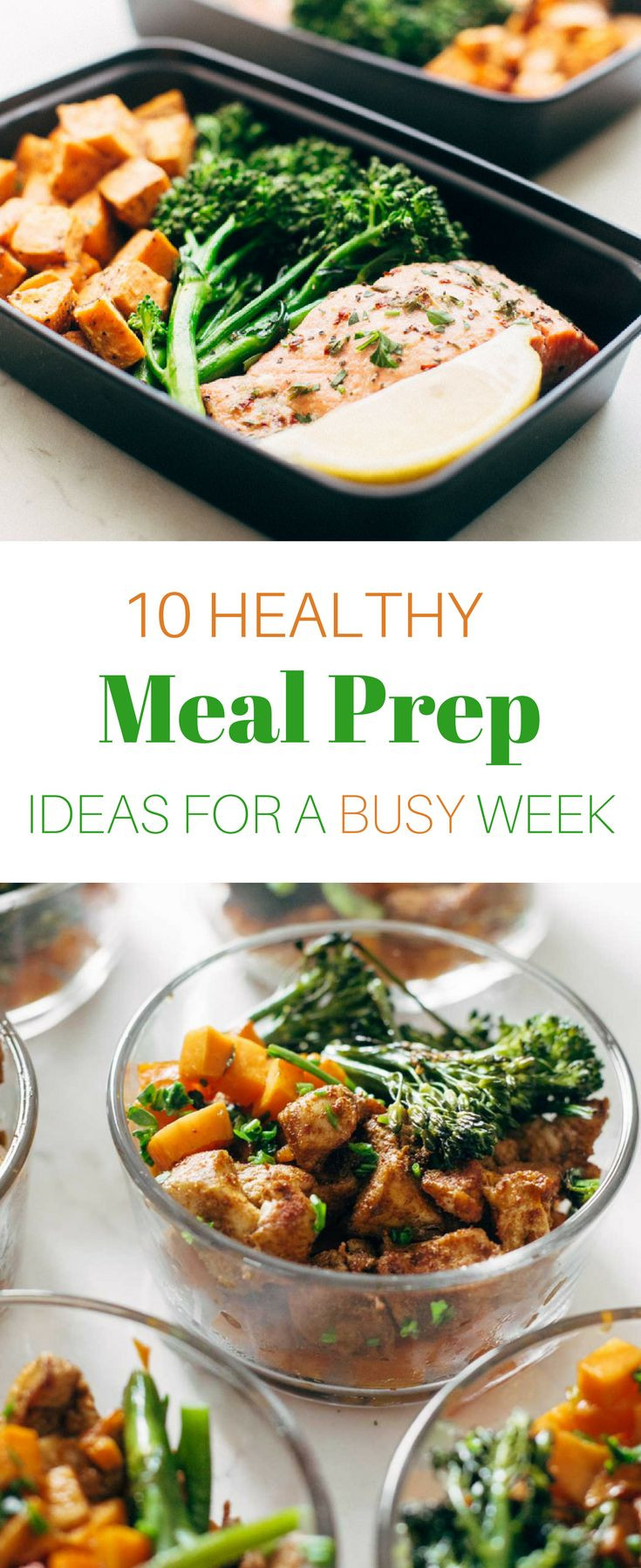 Healthy Make Ahead Lunches For Week
 The easiest way to a healthy week Plan ahead These