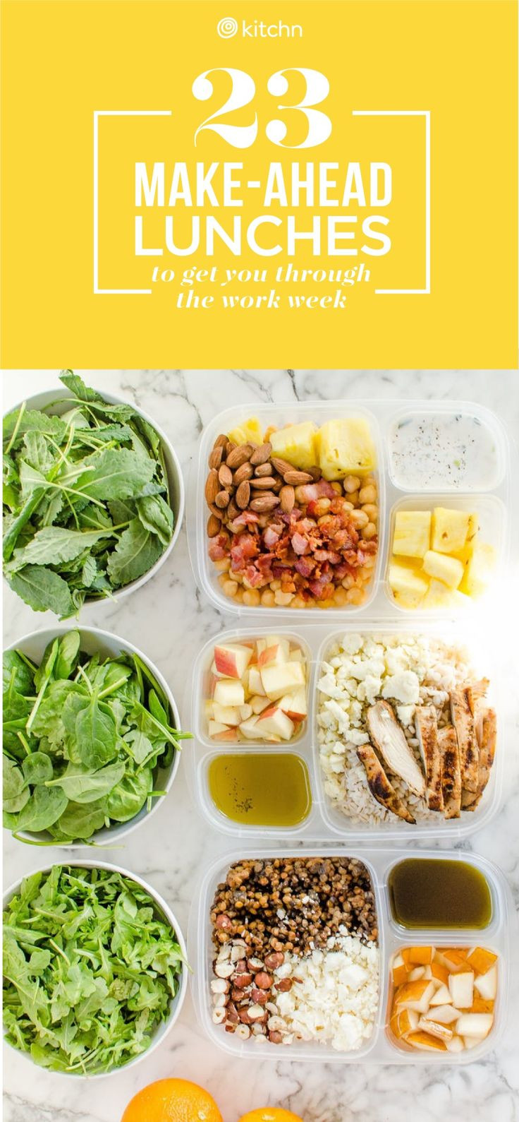 Healthy Make Ahead Lunches For Week
 Best 25 Make ahead lunches ideas on Pinterest