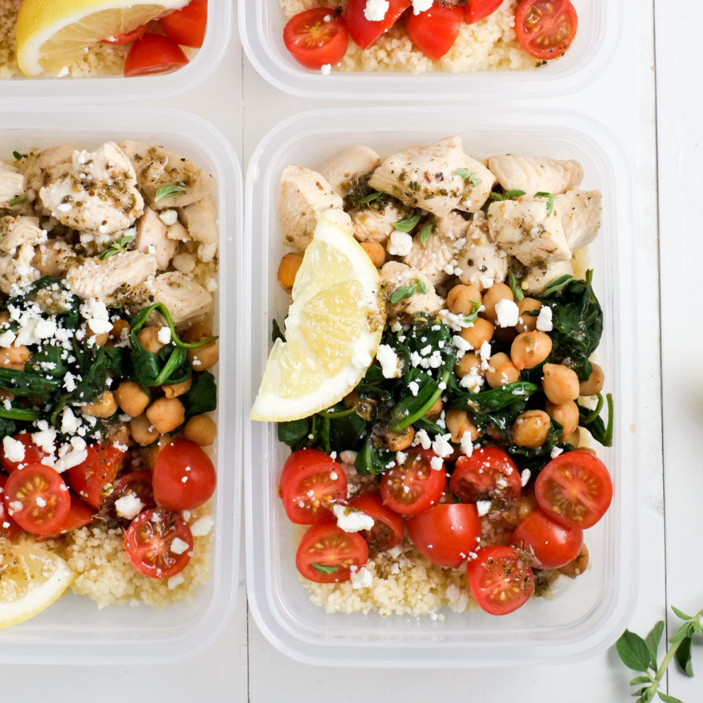 Healthy Make Ahead Lunches
 Make Ahead Lunch Bowls Greek Chicken & Veggies